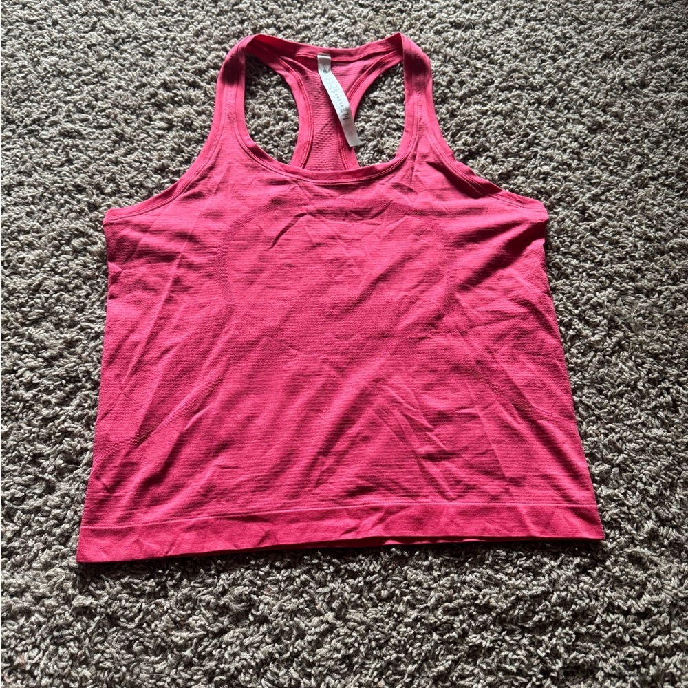 Lululemon Athletica Pink Racerback Tank Top 💗